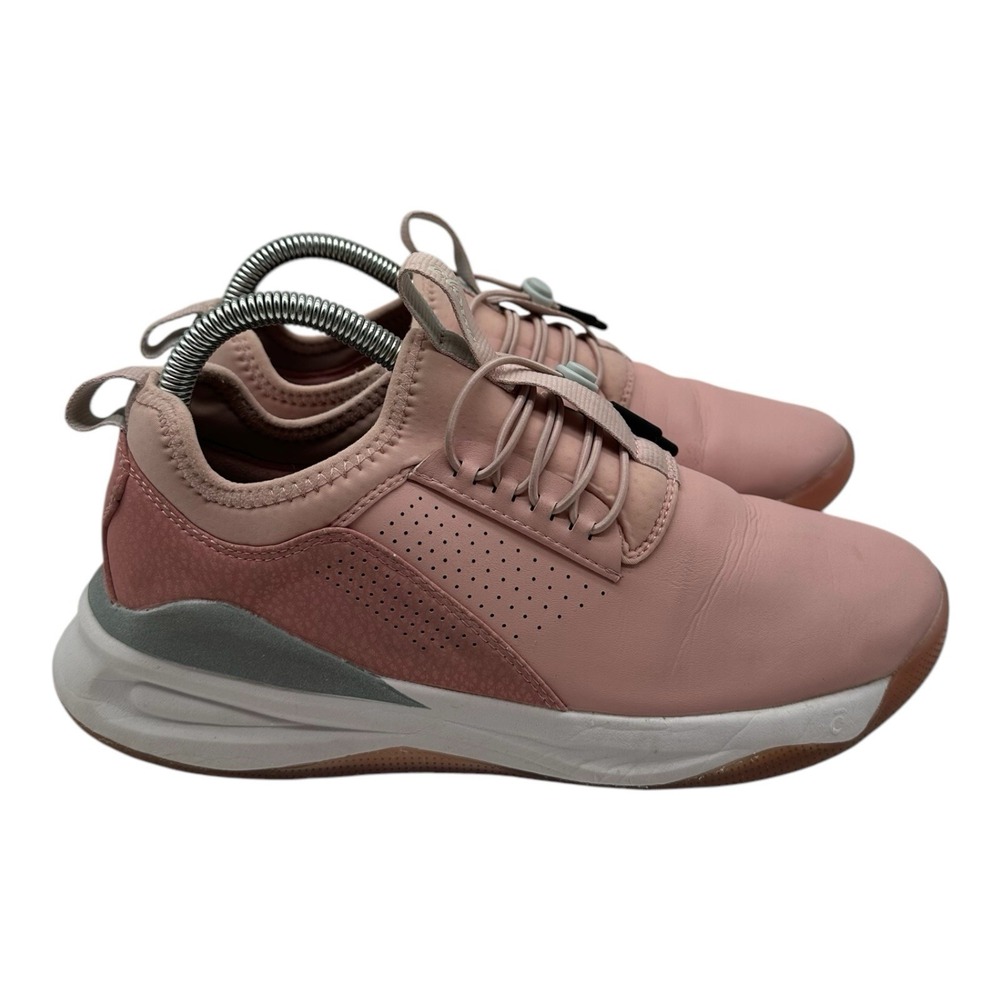 Clove Nursing‎ Shoes Women's Size 8.5 Pink White Healthcare Comfort Sneakers
